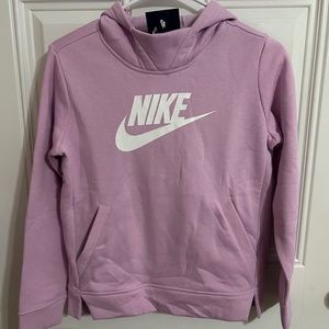 Nike YL light purple hoodie NWT